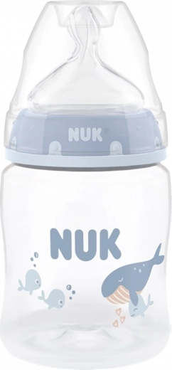 NUK First Choice dječja bočica s kontrolom temperature 150 ml whale - 1 komad