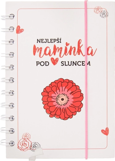Bilježnica sa spiralnim uvezom najbolja mamica