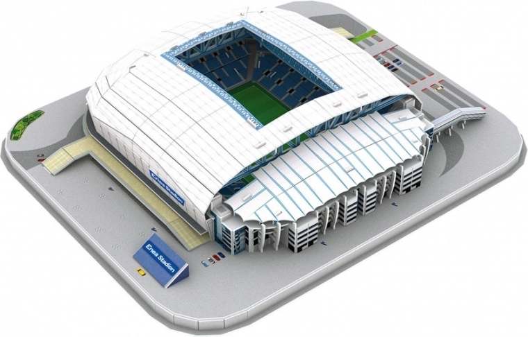 Detaljan model stadiona
