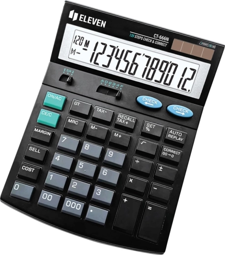 Kalkulator ELEVEN CT666N crni