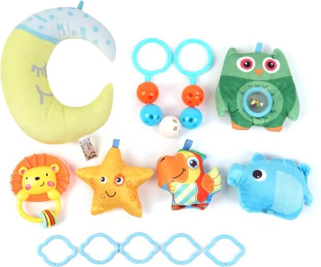 Hanging toys for sensory development