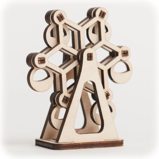 CuteWood drvena 3D slagalica Vrtuljak