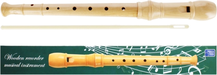 Drvena flauta za djecu 33 cm