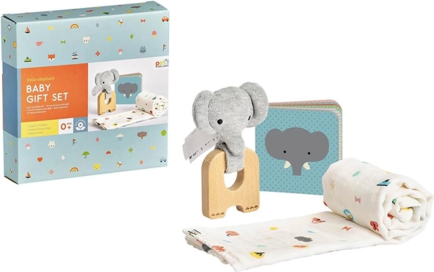 Poklon set za bebe slon PETIT COLLAGE