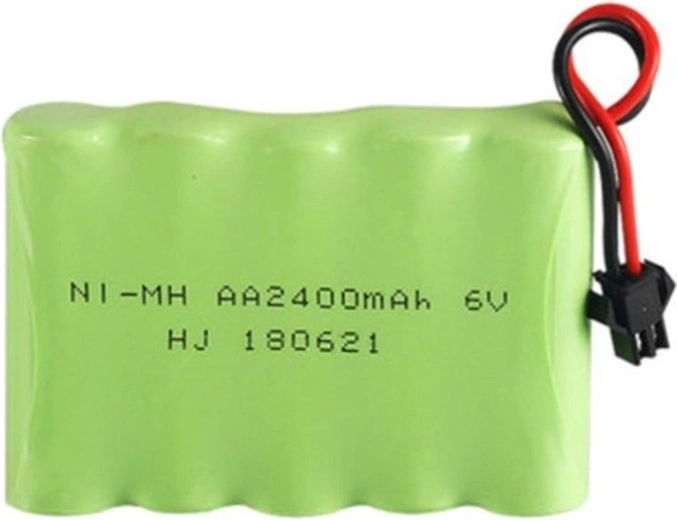 NiMH baterijski paket 6 V 2400 mAh s konektorom JST-SM za RC crawler HB 1401/1402 - 1 komad
