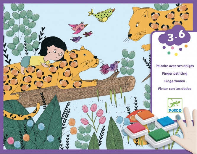 Slikanje prstima Priroda od DJECO