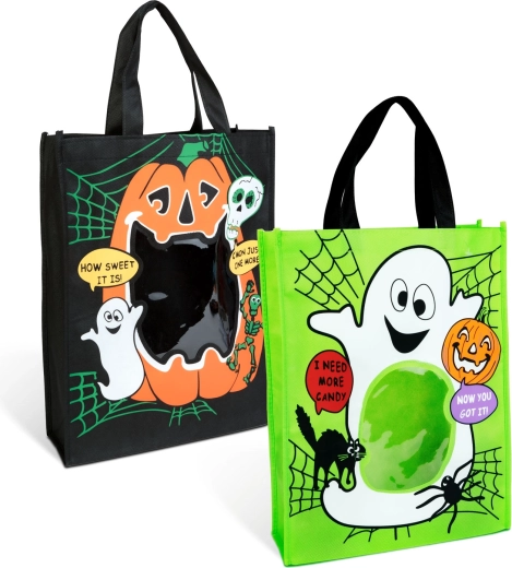 Halloween Gift Bag with Window - 1 Piece