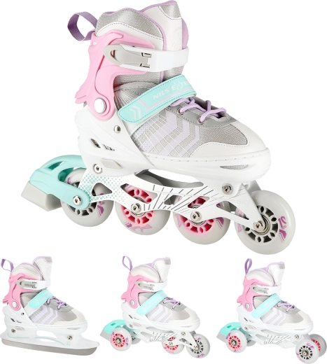 4-in-1: wheels and ice in one package