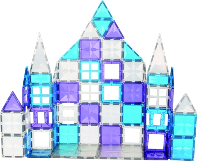 Cleverclixx magnetska građevna igračka Mega Ice Crystal Pack 180 dijelova