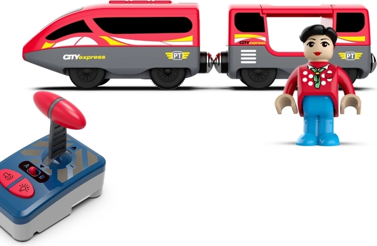 2Kids Toys električni set vlaka s upravljačem i figuricom