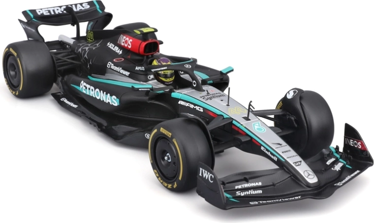 Autentičan dizajn Mercedes-AMG Petronas W15 (2024)