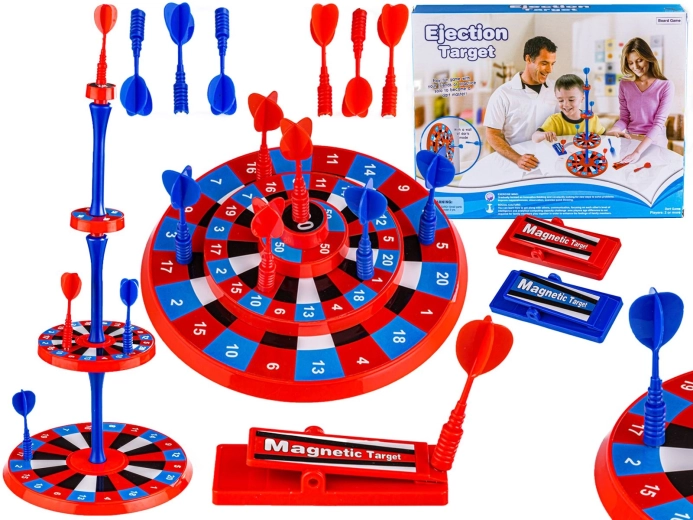 Magnetic kids dartboard (dart) with darts