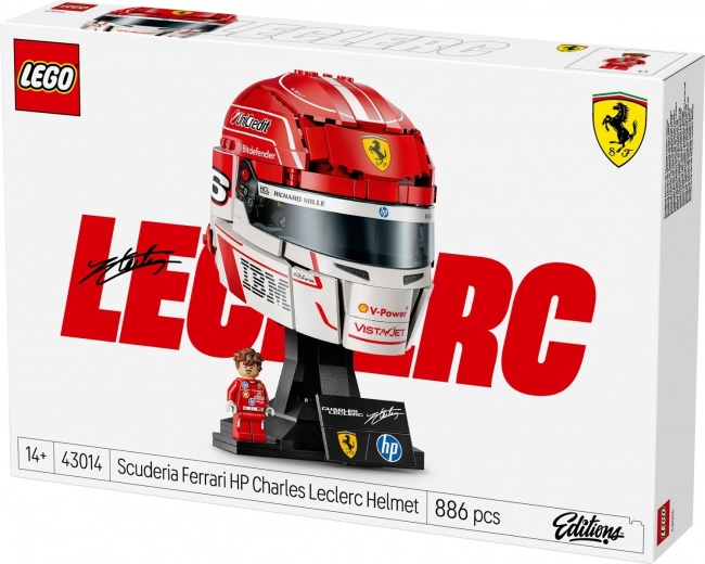 Display F1 helmet with authentic details