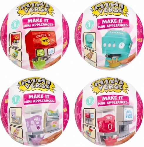 Miniverse Make It Mini Appliances – mini aparati za pripremu napitaka