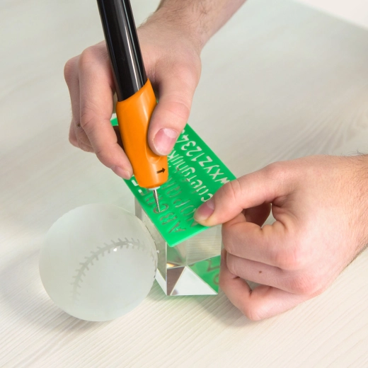 Precise engraving of various materials