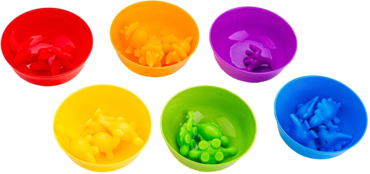 Sorting by colors and learning counting