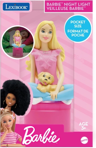 Lexibook džepna 3D lampica Barbie