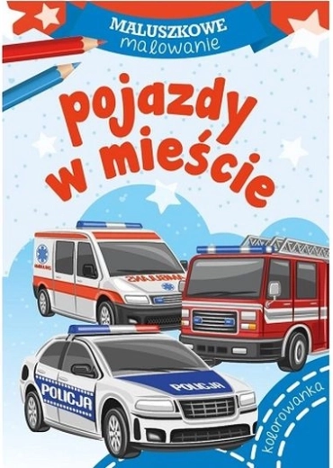 Maluszkowe bojanje: vozila u gradu