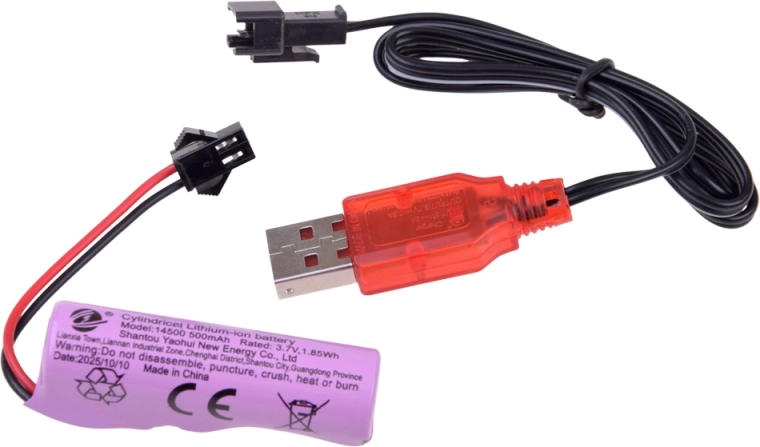 Punjivi akumulator i punjenje putem USB-a