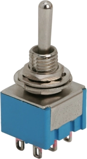 DPDT ON-OFF-ON Lever Switch