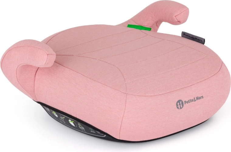 Petite&Mars booster sjedalica za auto Zuno Han Pink 125–150 cm