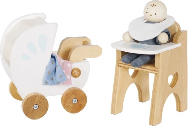 Le Toy Van set beba s priborom