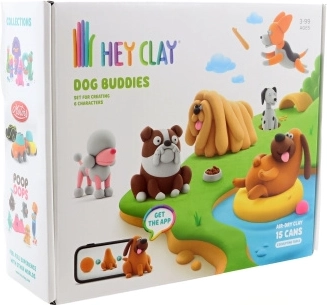 Hey Clay kreativni set – psi