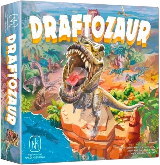Draftozaur – obiteljska strateška igra s drvenim dinosaurima