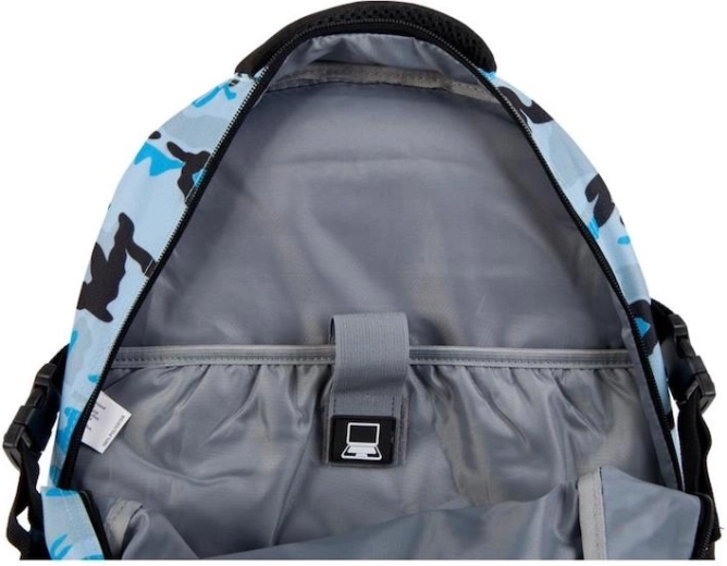 Laptop pocket and side mesh pockets