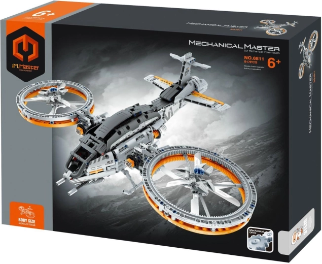 Konstruktor iM.MASTER, futuristički helikopter s mehaničkim pogonom, 850 dijelova