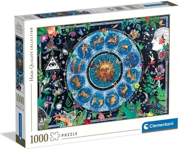 Puzzle Clementoni astrološka mapa 1000 dijelova HQ