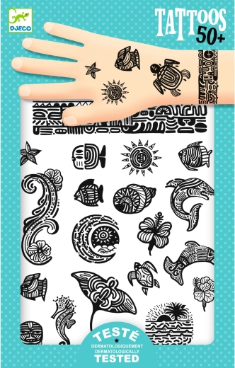 DJECO Polynesia Temporary Tattoos