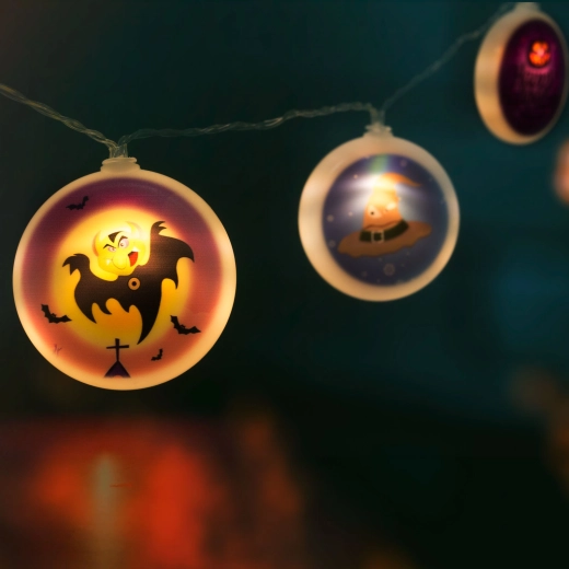 Halloween LED String Light with Rings