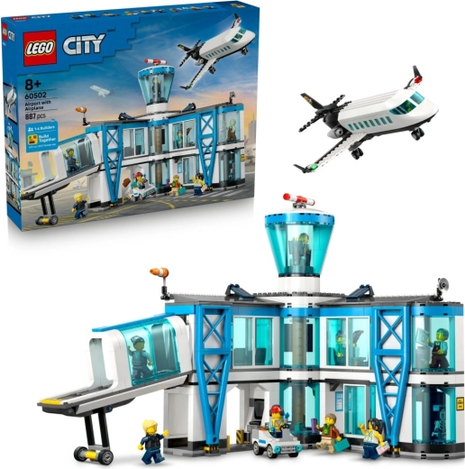 LEGO City zračna luka s avionom