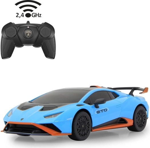 RC automobil Lamborghini Huracán STO u mjerilu 1:24, plavi