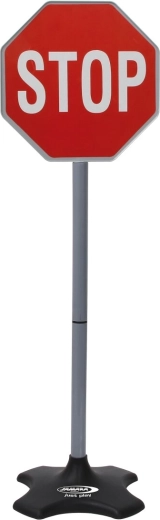 STOP sign for practicing proper stopping