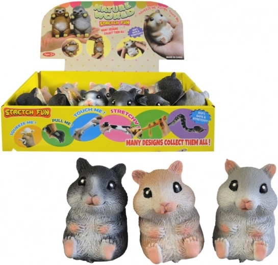Gumeni hrčak 8 cm - igračka za djecu