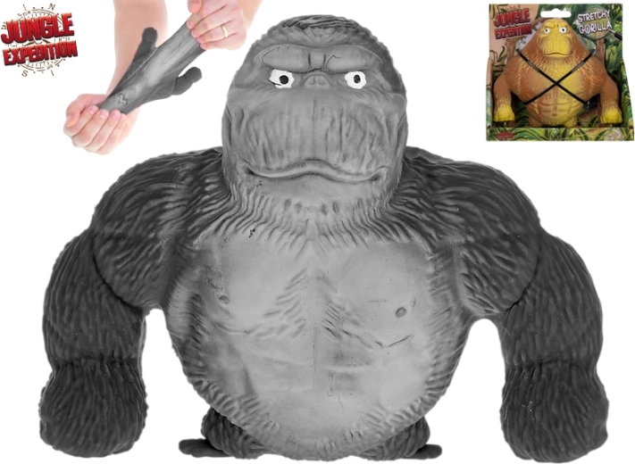 Jungle Expedition rastezljiva figurica gorile 13 cm