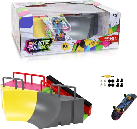 Sparkys modularni skatepark 6u1 pro fingerboard
