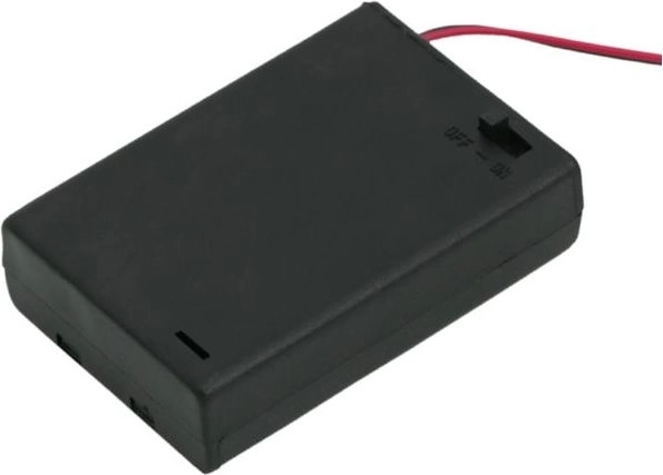 Holder for 3 AA Batteries with Switch