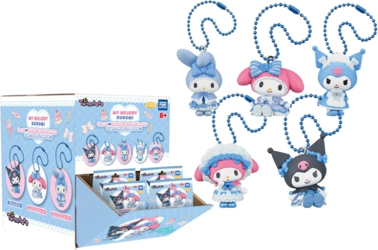 TOMY Twinchees kolekcionarske figurice Kuromi