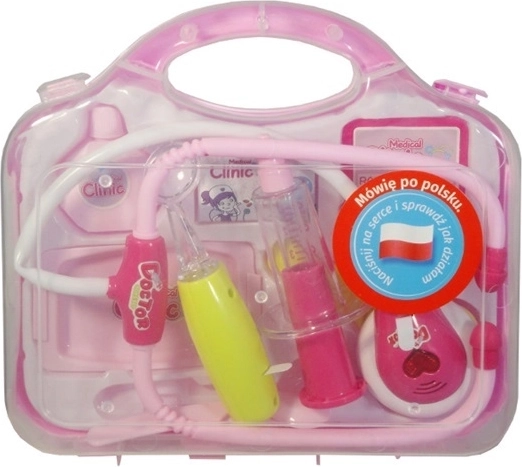 Children's doctor set with Polish voice
