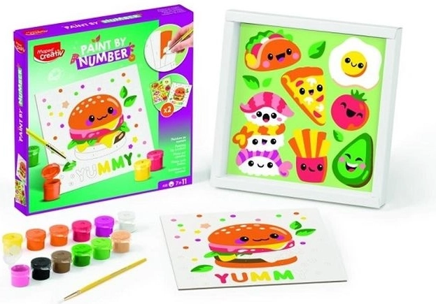 Creativ bojanje po brojevima Yummy
