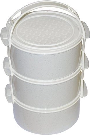 Plastični nosač hrane 3×1,5 l