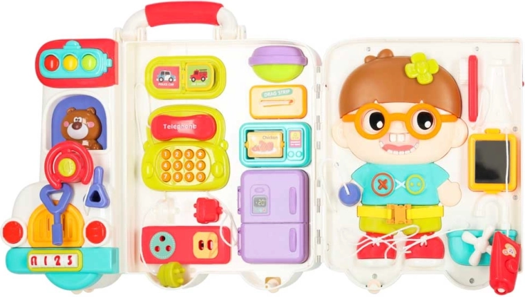 Prijenosni kofer pun aktivnosti