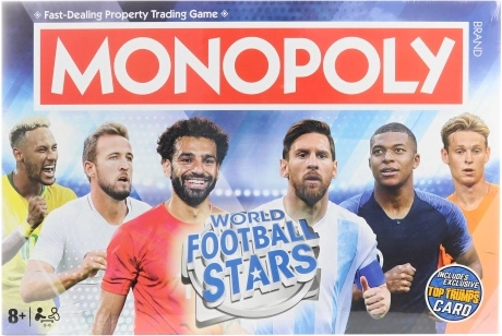 Monopoly: svjetske nogometne zvijezde (englesko izdanje)