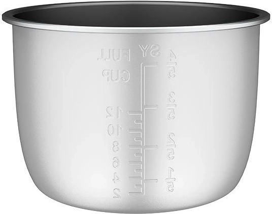 Spacious 6-liter cooking pot