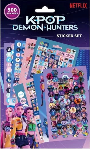 Sticker Set 500 pcs K‑POP Demon Hunters