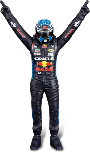 Figurica vozača Max Verstappen u šampionskoj pozi