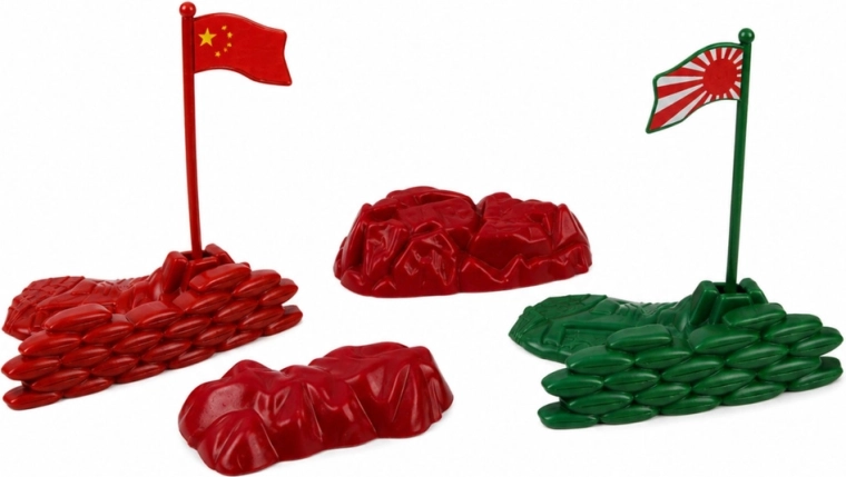 46 pieces to build your own military base